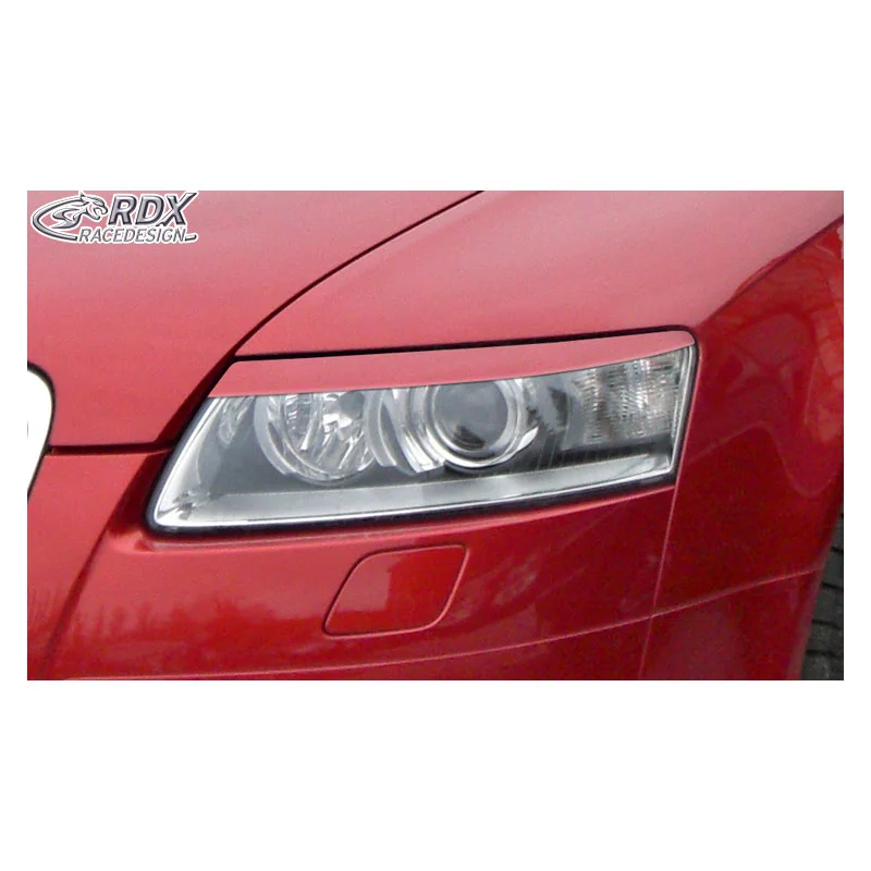 RDX Koplampspoilers passend voor Audi A6 4F 2005-2011 (ABS)