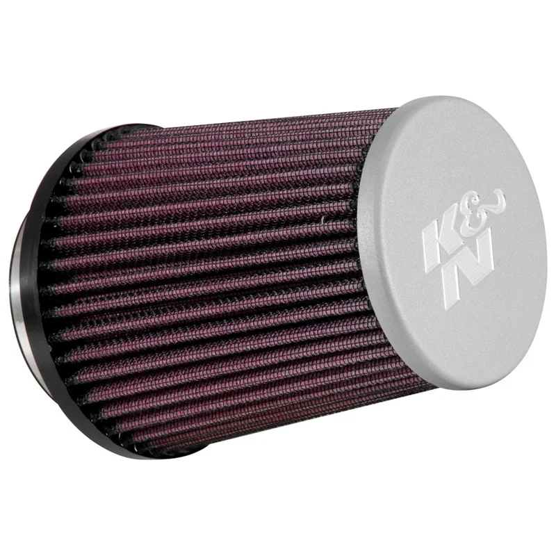 K&N Universeel Rubber Luchtfilter - 76mm aansluiting, 113mm onder, 89mm top, 133mm hoogte (RE-5287)