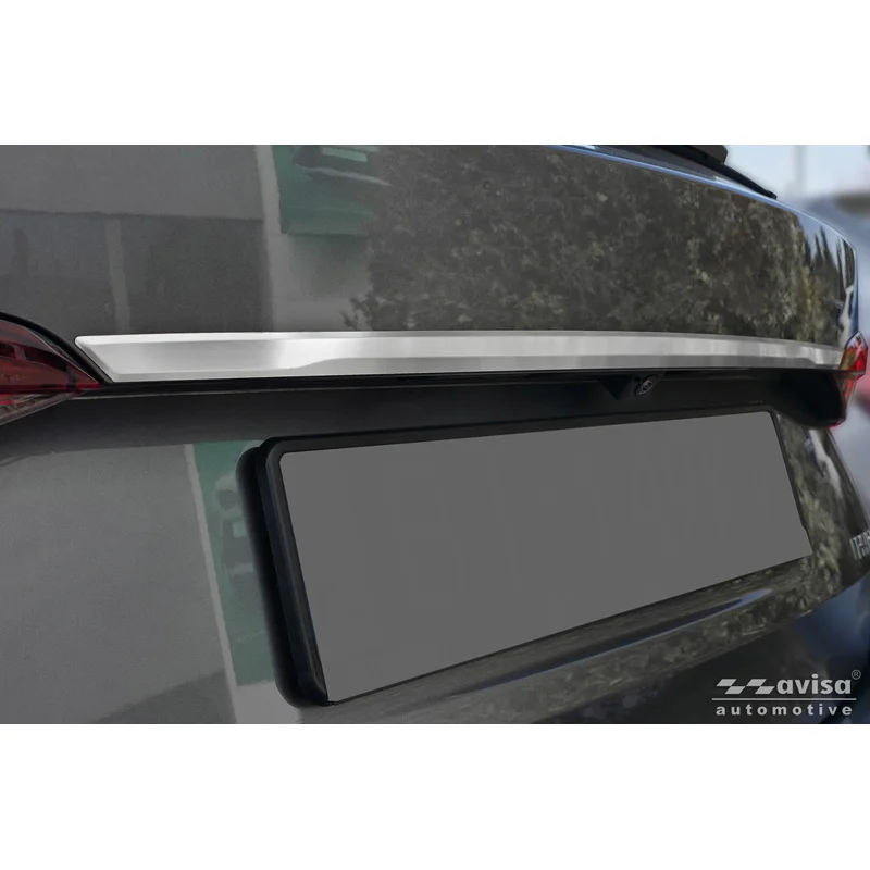 Avisa Geborsteld RVS Kofferbak Sierlijst passend voor Skoda Octavia IV Combi (NX5) 2019-2024 & Facelift 2024-