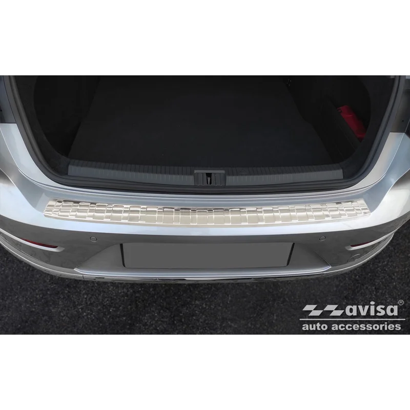 Avisa RVS Achterbumperprotector passend voor Volkswagen Arteon Shooting Brake incl. eHybrid 2020- - Zilver