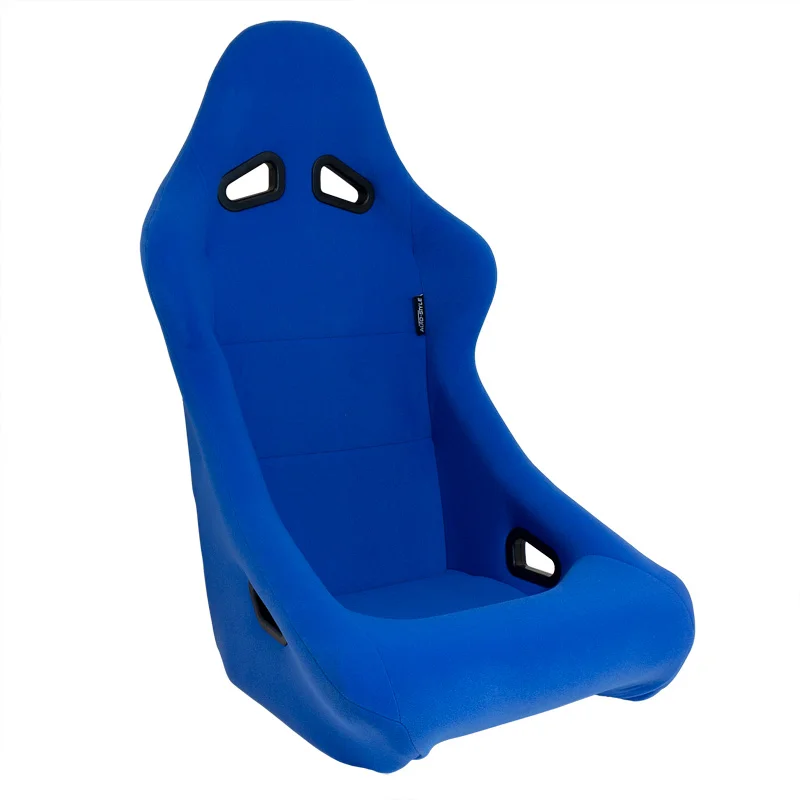 AutoStyle Sportstoel 'Zandvoort' - Blauw - Vaste rugleuning - incl. sledes