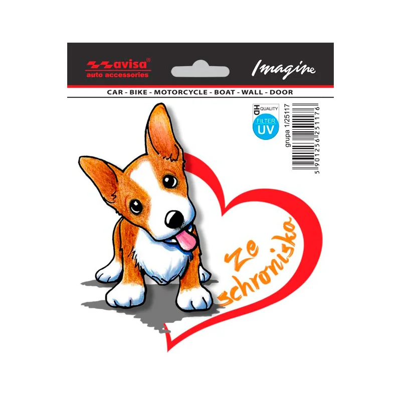 Avisa Auto Tattoo Sticker ZE SCHRONISKA - 13x13cm