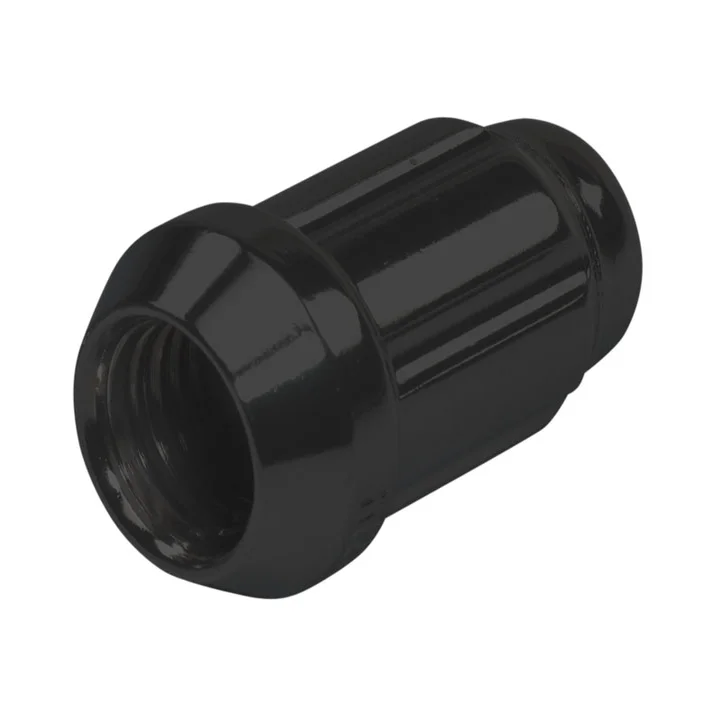 TPI Wielmoer M12x1.25 Zwart - 6-Spline - Konisch
