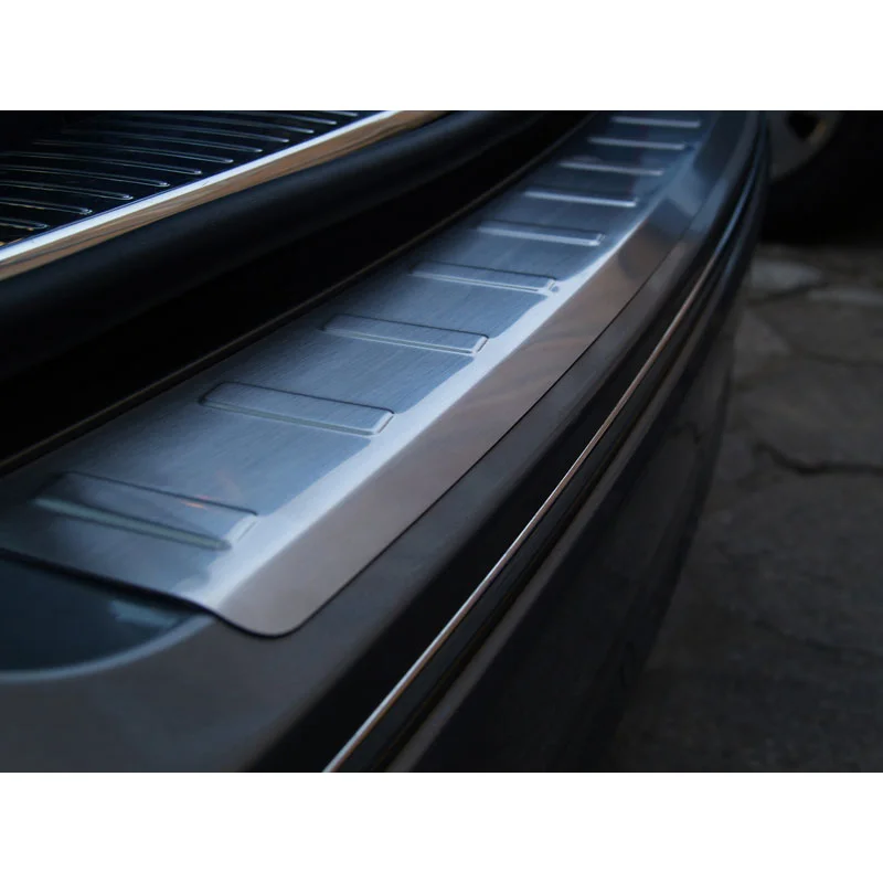 Avisa RVS Achterbumperprotector passend voor Skoda Octavia II Combi 2004-2013 (excl. Scout) - Zilver