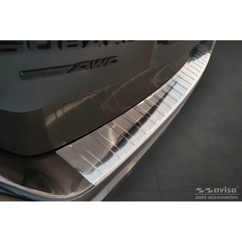 Avisa RVS Achterbumperprotector passend voor Subaru Outback (BT) 2020- - Zilver