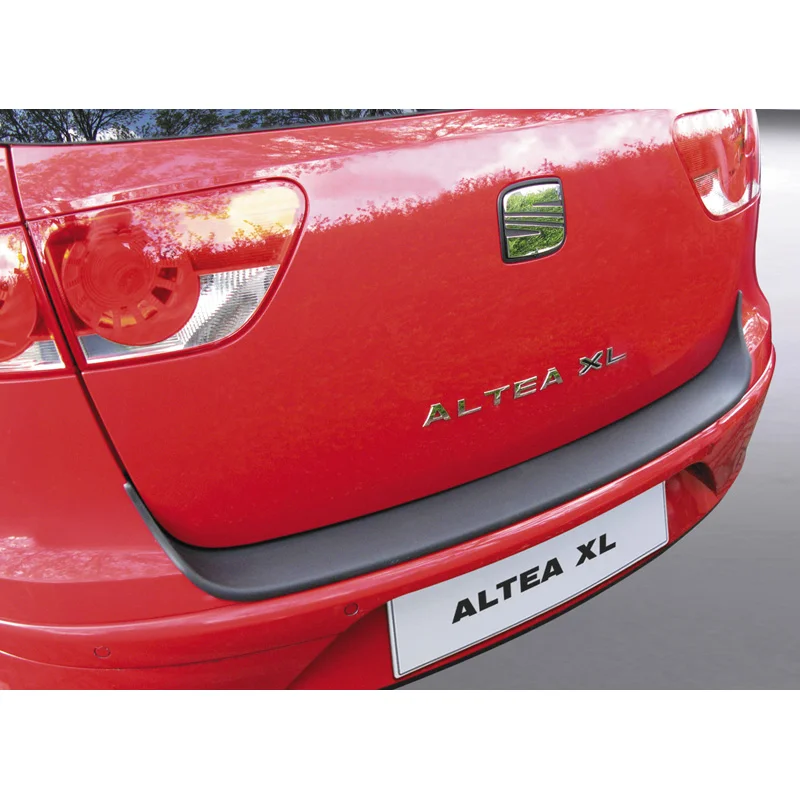 RGM ABS Achterbumper beschermlijst passend voor Seat Altea XL excl. FR Zwart