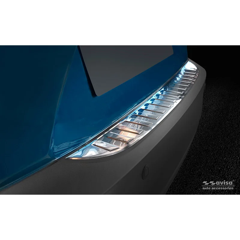 Avisa RVS Achterbumperprotector passend voor Mazda CX-3 2015-2022 - Zilver