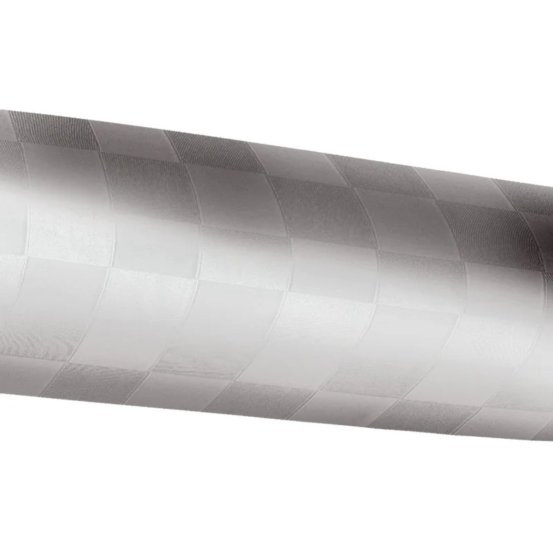 AutoStyle DIY Decor Vinyl folie wit/zilver 50x100cm, geschikt voor interieur- & exterieurdelen