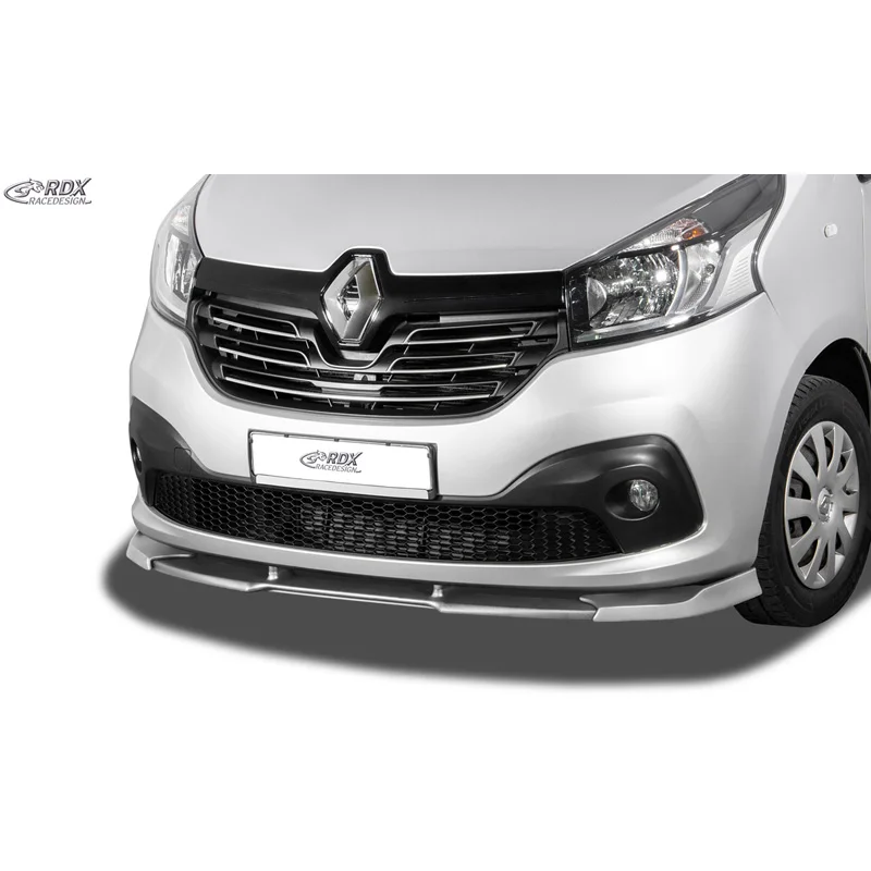RDX Voorspoiler Vario-X passend voor Renault Trafic 2014- / Nissan NV300 2016- / Opel Vivaro B 2014-2019 (PU)