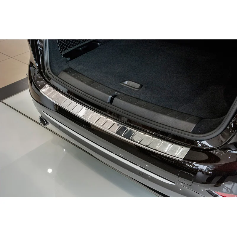 Avisa RVS Achterbumperprotector passend voor BMW 2-Serie F46 Gran Tourer 2015-2022 excl. M-Pakket - Zilver