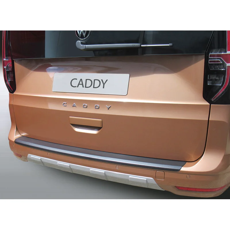 RGM Achterbumperskirt ‘Skid-Plate’ passend voor Volkswagen Caddy V Box/MPV 2020- Zilver (ABS)
