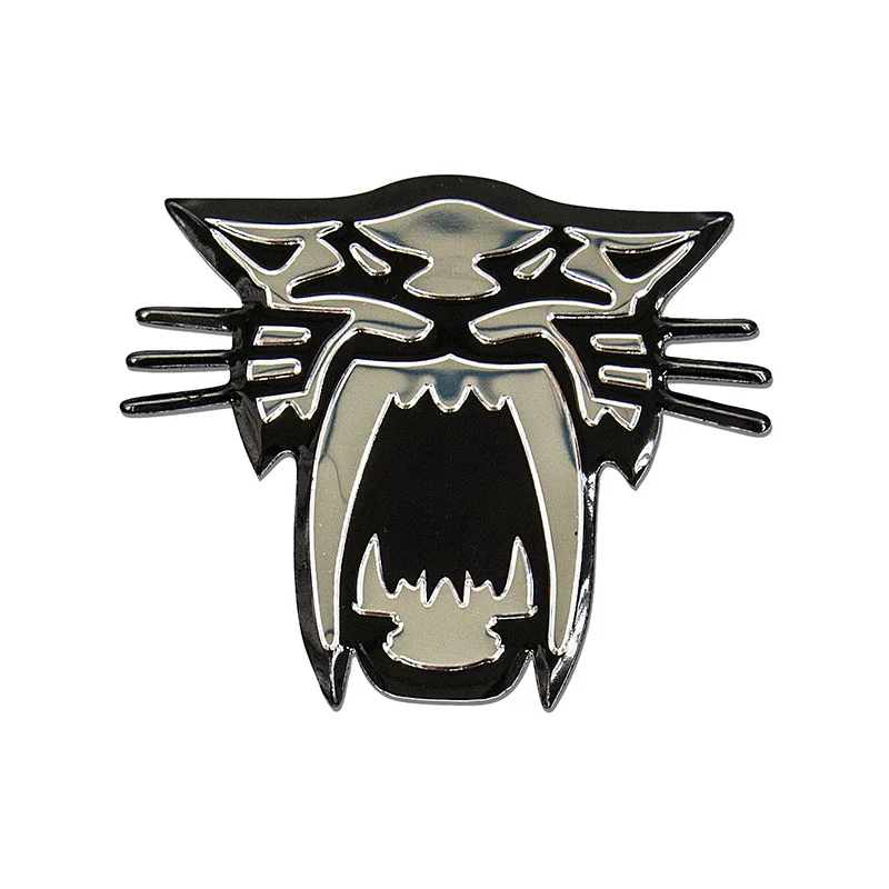 Avisa Aluminium Embleem/Logo - Tiger - 8x7cm
