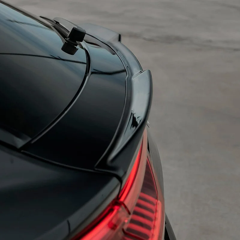Oneway Achterspoiler passend voor Audi Q8 S-Line & SQ8 & RSQ8 2018- – Glanzend zwart