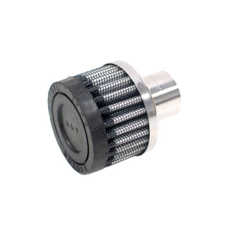 K&N Carterontluchtingsfilter - stalen onderplaat - 25mm aansluiting (62-1040)