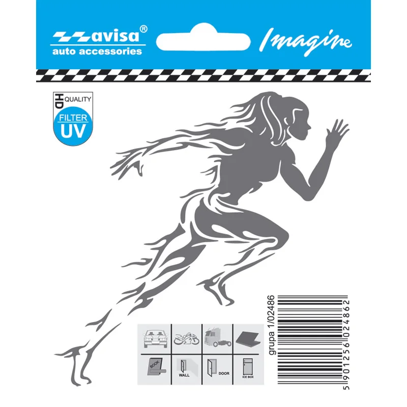 Avisa Auto Tattoo Sticker Runner - 9,6x9,6cm