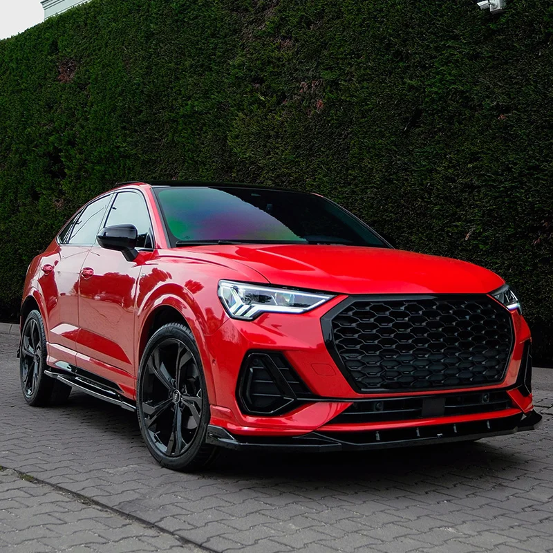 Oneway Complete bodykit passend voor Audi Q3 (F3N) Sportback S-Line 2019-2025 excl. RSQ3 – Glanzend zwart