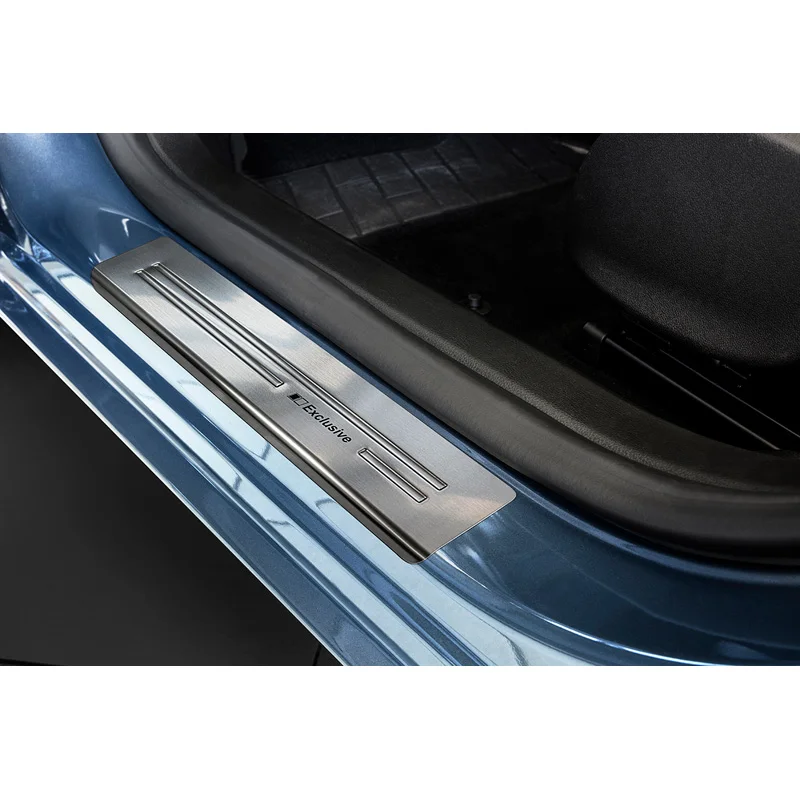 Avisa RVS Instaplijsten passend voor Opel Astra J HB/Sedan/Sportstourer 2010- - 'Exclusive' - 4-delig