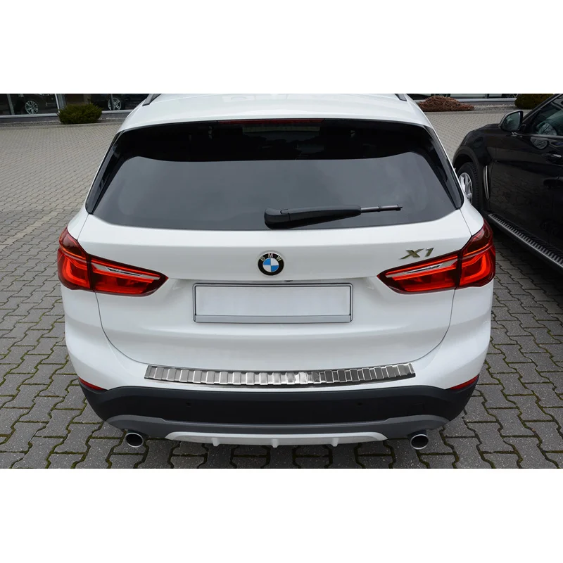 Avisa RVS Achterbumperprotector passend voor BMW X1 F48 2015-2022 - Zilver