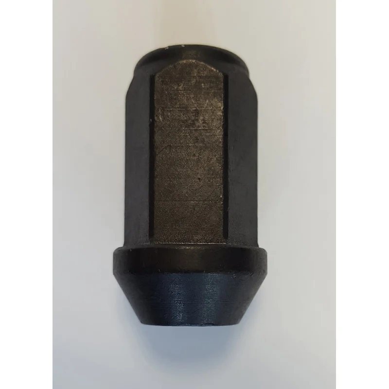 H&R Wielmoer konisch M14x1.50 - Lengte 41mm - Zwart gesloten
