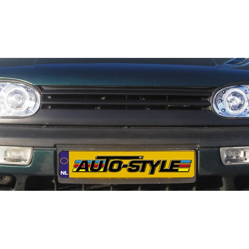 AutoStyle Embleemloze Grille passend voor Volkswagen Golf III 1991-1997 (2-lamellen)