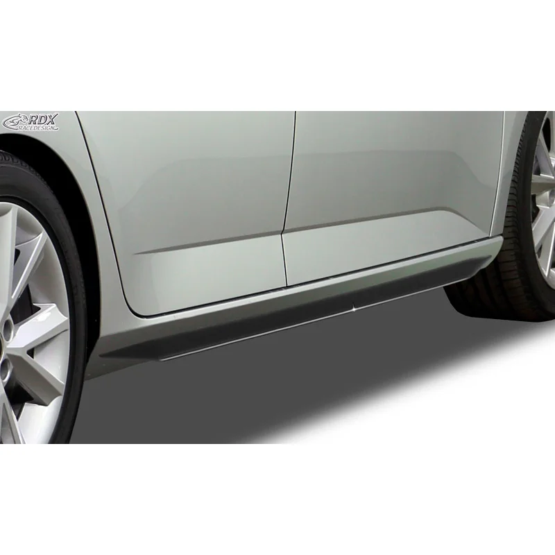 RDX Sideskirts 'Slim' passend voor Audi A7 2010-2018 incl. S-Line (ABS zwart glanzend)