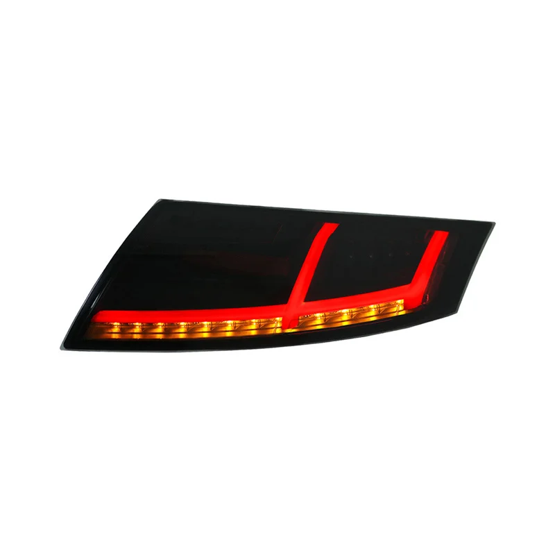 AutoStyle Set LED Achterlichten passend voor Audi TT 2006-2013 – Zwart/Rookgrijs – incl. Dynamic Running Light