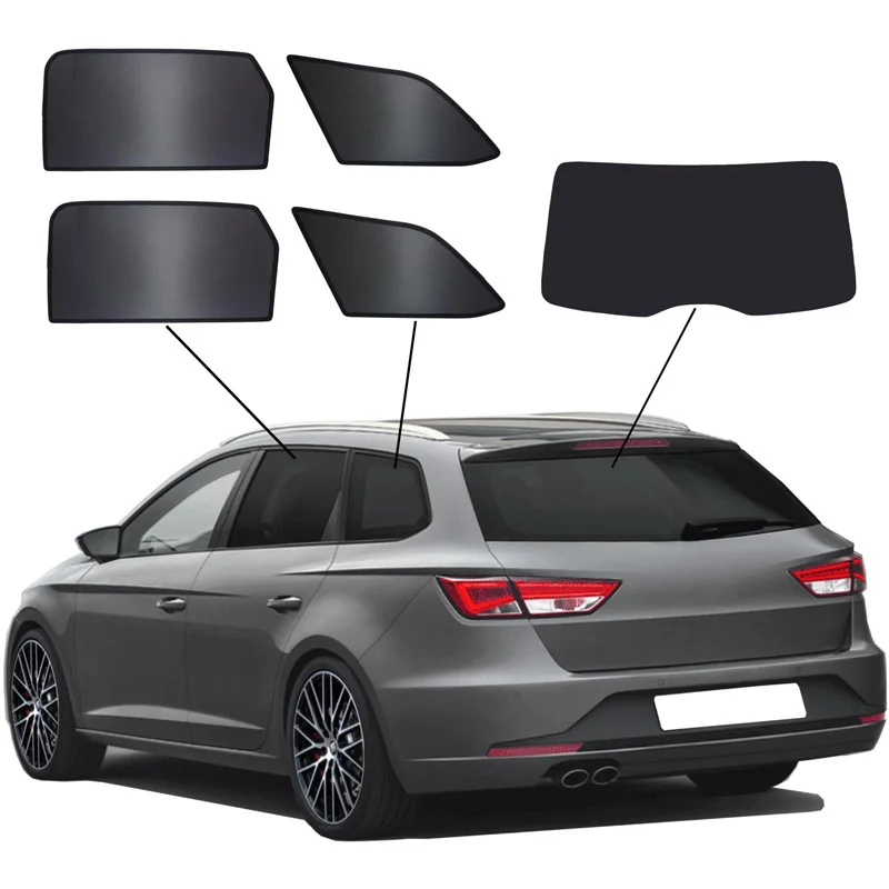 SunClip Zicht- & Zonwering passend voor Seat Leon (5F) ST 2013-2020