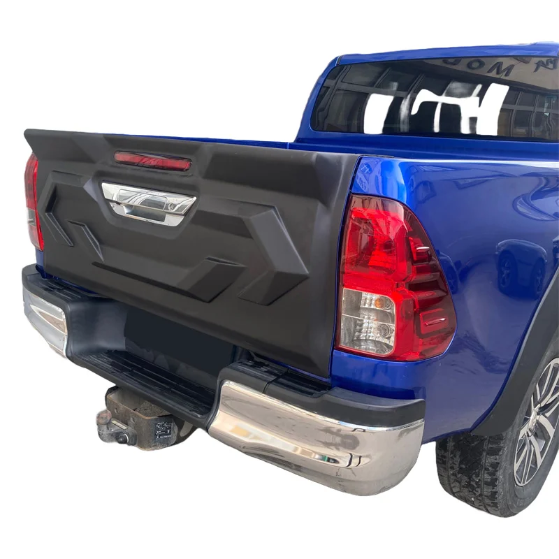 Oneway Achterklepcover passend voor Toyota Hilux 8e Gen. 2015-2020 - Matzwart