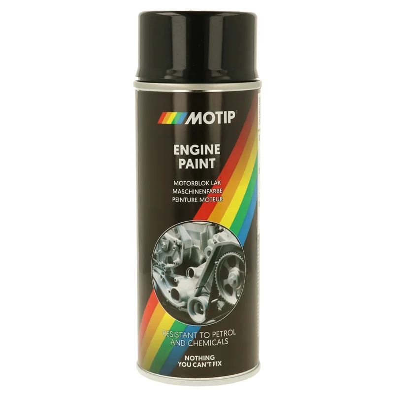 Motip Tuning-Line Hittebestendige lak - zwart - 400ml