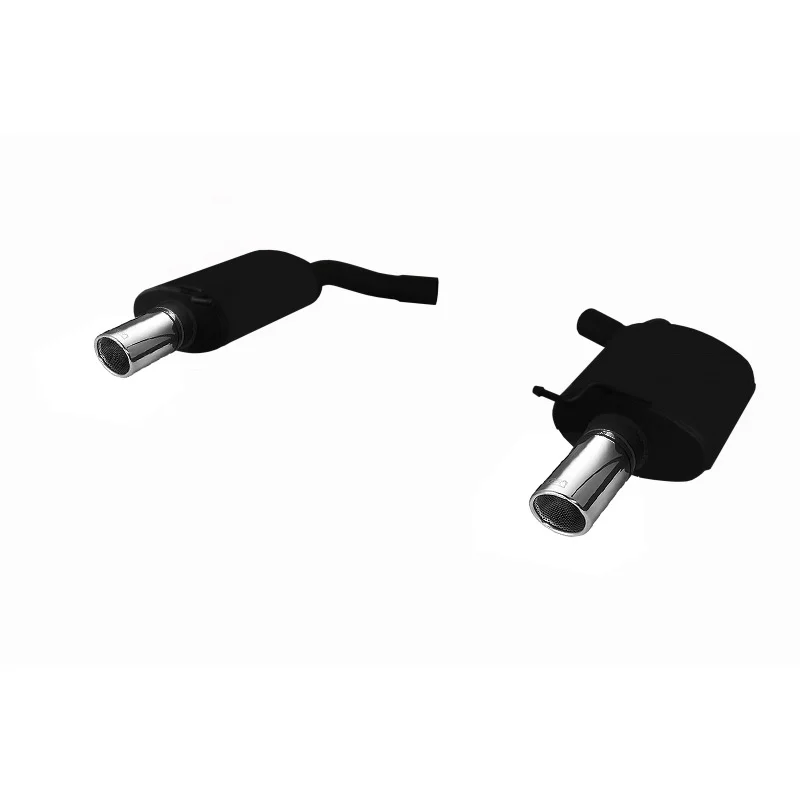 Ulter Sport Dubbele Sportuitlaat passend voor Audi A4 (B8) Sedan 2.0 TSI 155kW 2007-2011 90mm