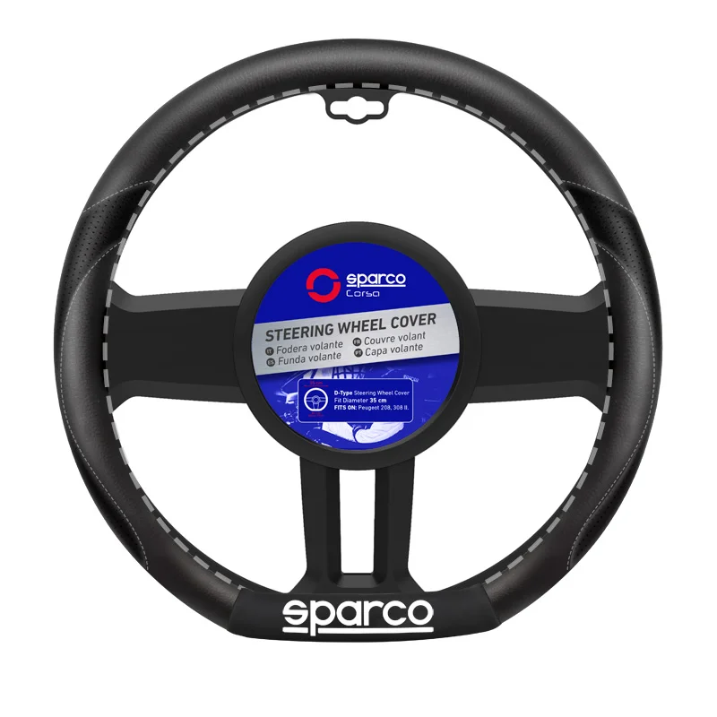 Sparco Stuurwielhoes SPC - D-Type 35cm - passend voor Peugeot 208 & 308 II
