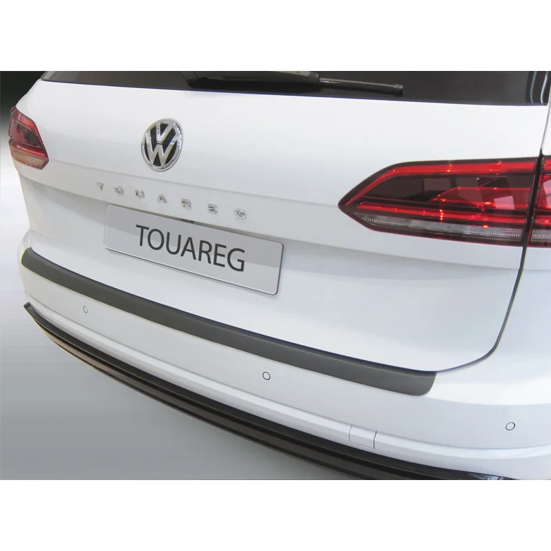 RGM ABS Achterbumper beschermlijst passend voor Volkswagen Touareg (CR7) incl. R-Line 2018-2023 & Facelift 2023- Zwart