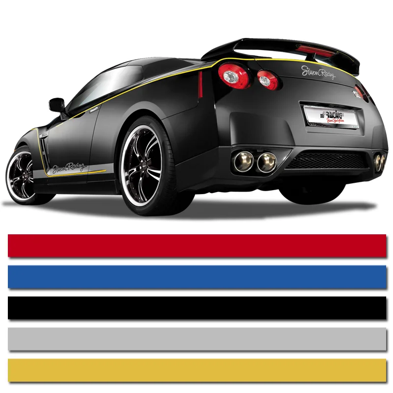 AutoStyle Universele zelfklevende striping AutoStripe Cool200 - Zilver - 6mm x 975cm