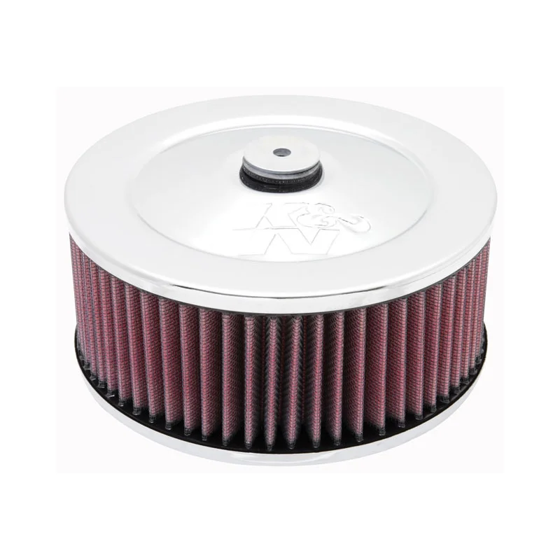 K&N luchtfilter rond – 130mm aansluiting, 178mm diameter, 100mm hoogte (60-1330)