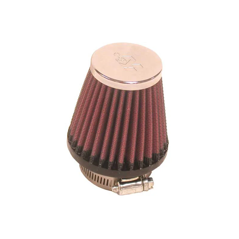 K&N Universeel Luchtfilter Konisch 48mm aansluiting, 76mm onder, 51mm top, 76mm hoogte (RC-1090)