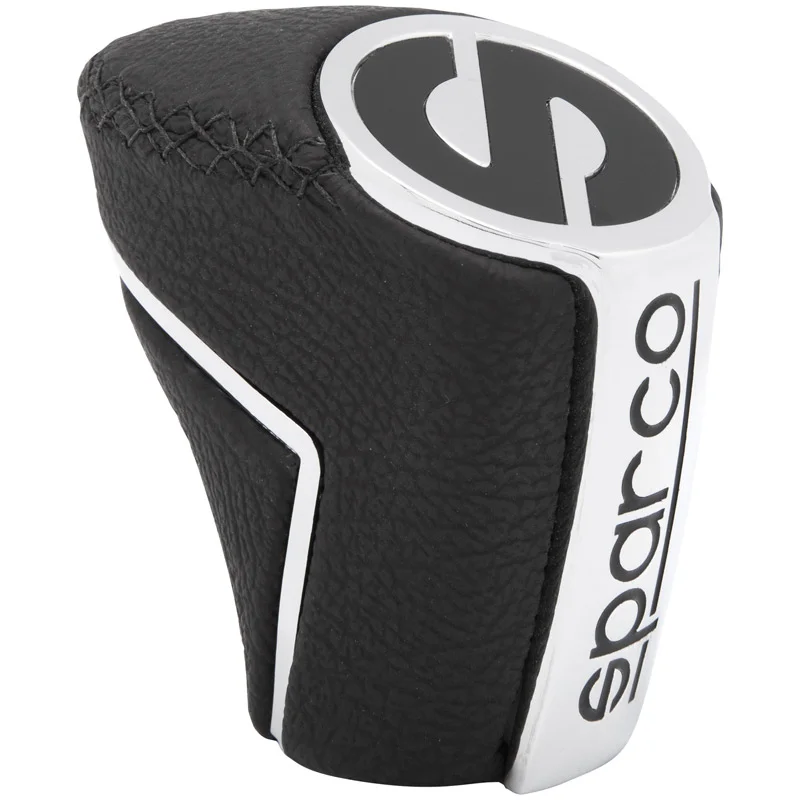 Sparco Pookknop Classic - Zwart/Aluminium