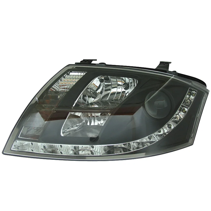 AutoStyle Set Koplampen in DRL-Look passend voor Audi TT 8N 1999-2005 – Zwart