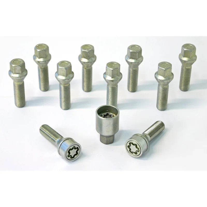 H&R Wielboutenset konisch M14x1.50 - Lengte 60mm - 10 stuks - incl. wielsloten