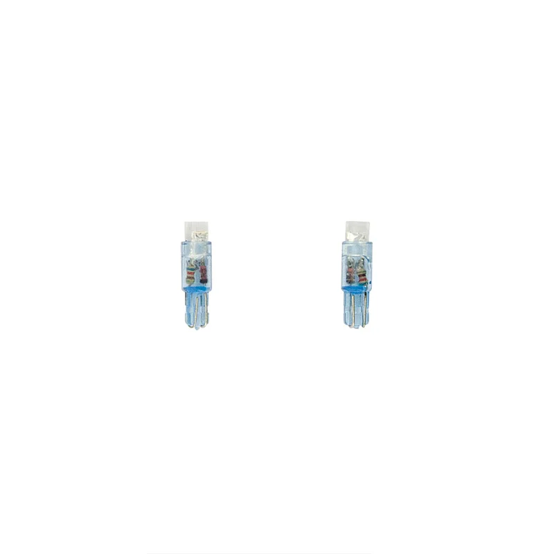 AutoStyle T-5 LED Instrument Lampen 12V Blauw, set à 2 stuks