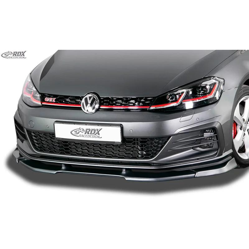 RDX Voorspoiler Vario-X passend voor Volkswagen Golf VII GTi/GTD/GTE Facelift 2017- (PU)