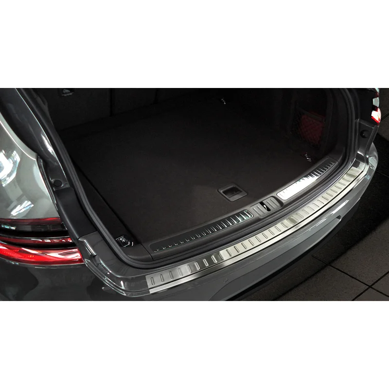Avisa RVS Achterbumperprotector passend voor Porsche Macan 2013-2019 & 2019- - Zilver