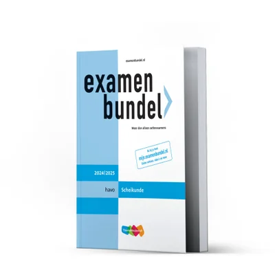 Examenbundel online + boek havo Scheikunde 2024/2025