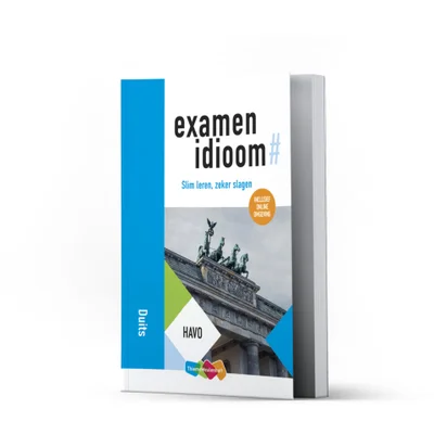 Examenidioom online + boek havo Duits