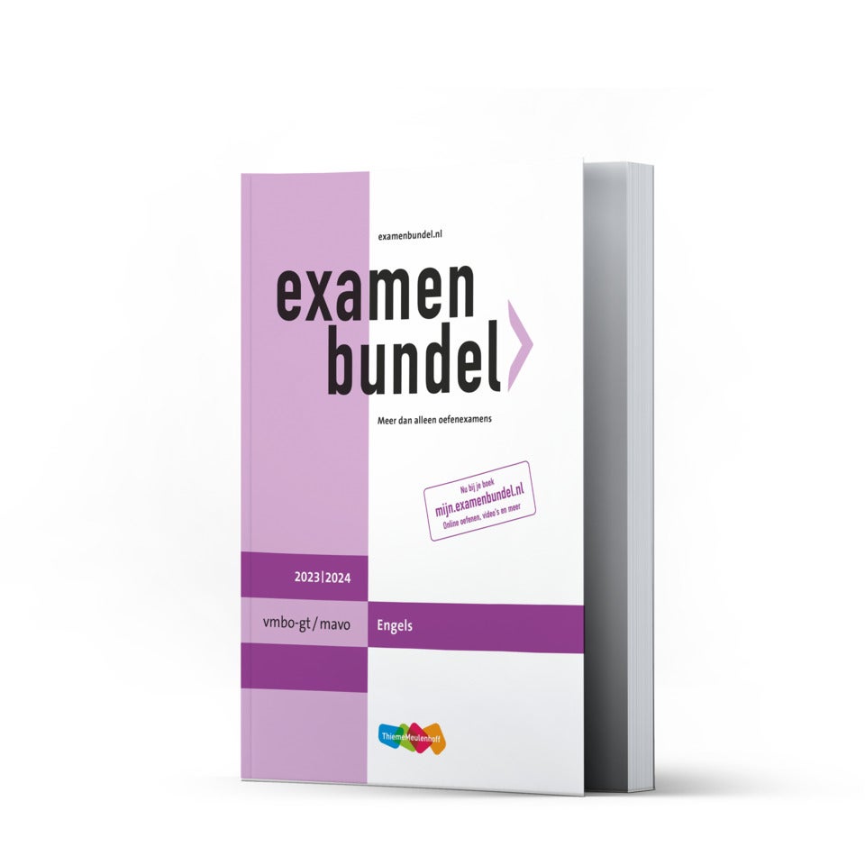 Examenbundel Vmbo-gt/mavo Engels 2023/2024 | Webshop Examenbundel