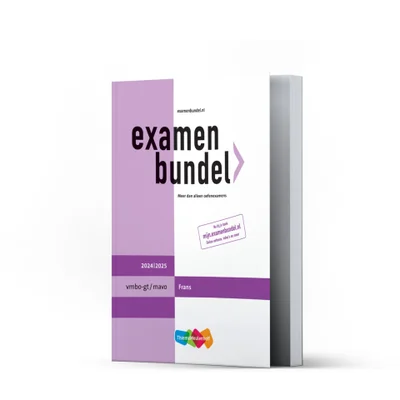 Examenbundel online + boek vmbo-gt/mavo Frans 2024/2025