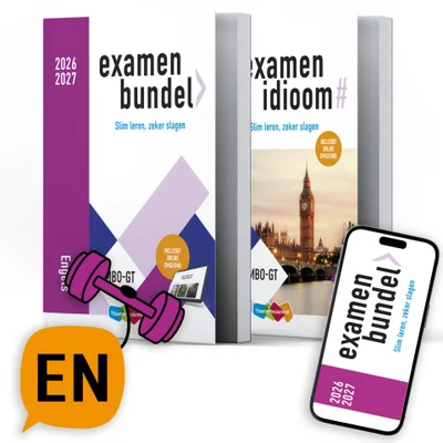 Examenbundel Voordeelpakket vmbo-gt Engels 2026/2027