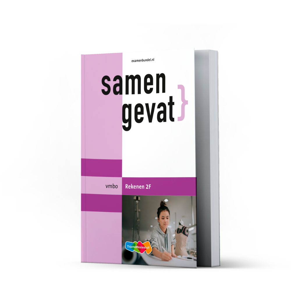 Samengevat Vmbo Rekenen 2F | Webshop Examenbundel