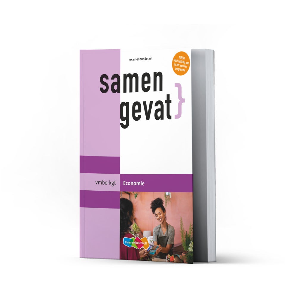 Samengevat Vmbo-kgt Economie | Webshop Examenbundel