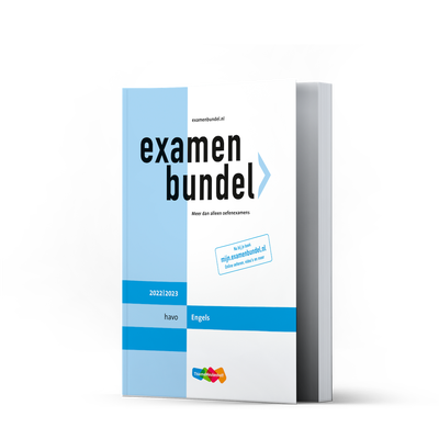 Examenbundel havo Engels 2022/2023