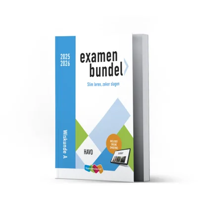 Examenbundel online + boek havo Wiskunde A 2025/2026